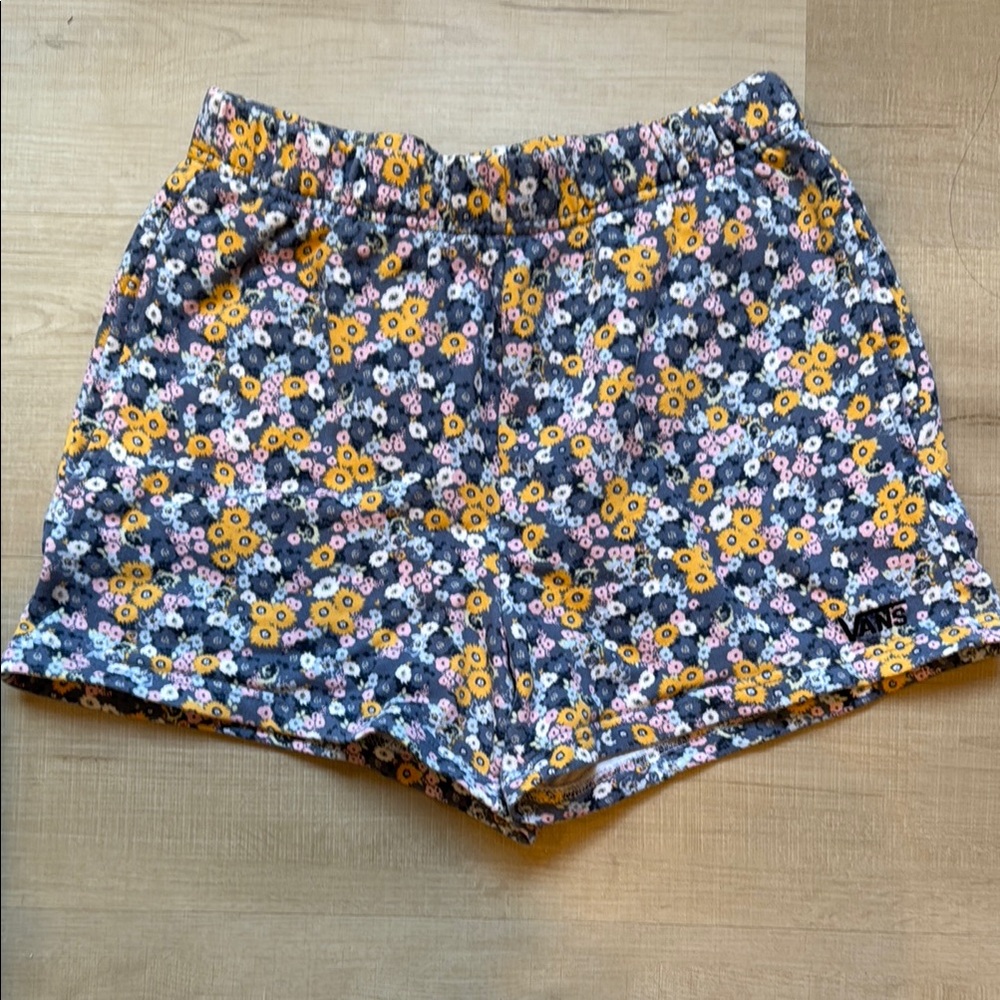 Vans Floral Sweat Shorts - S